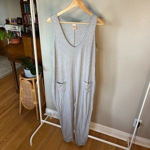Smash + Tess / Saturday Romper / Light Grey / Size M
